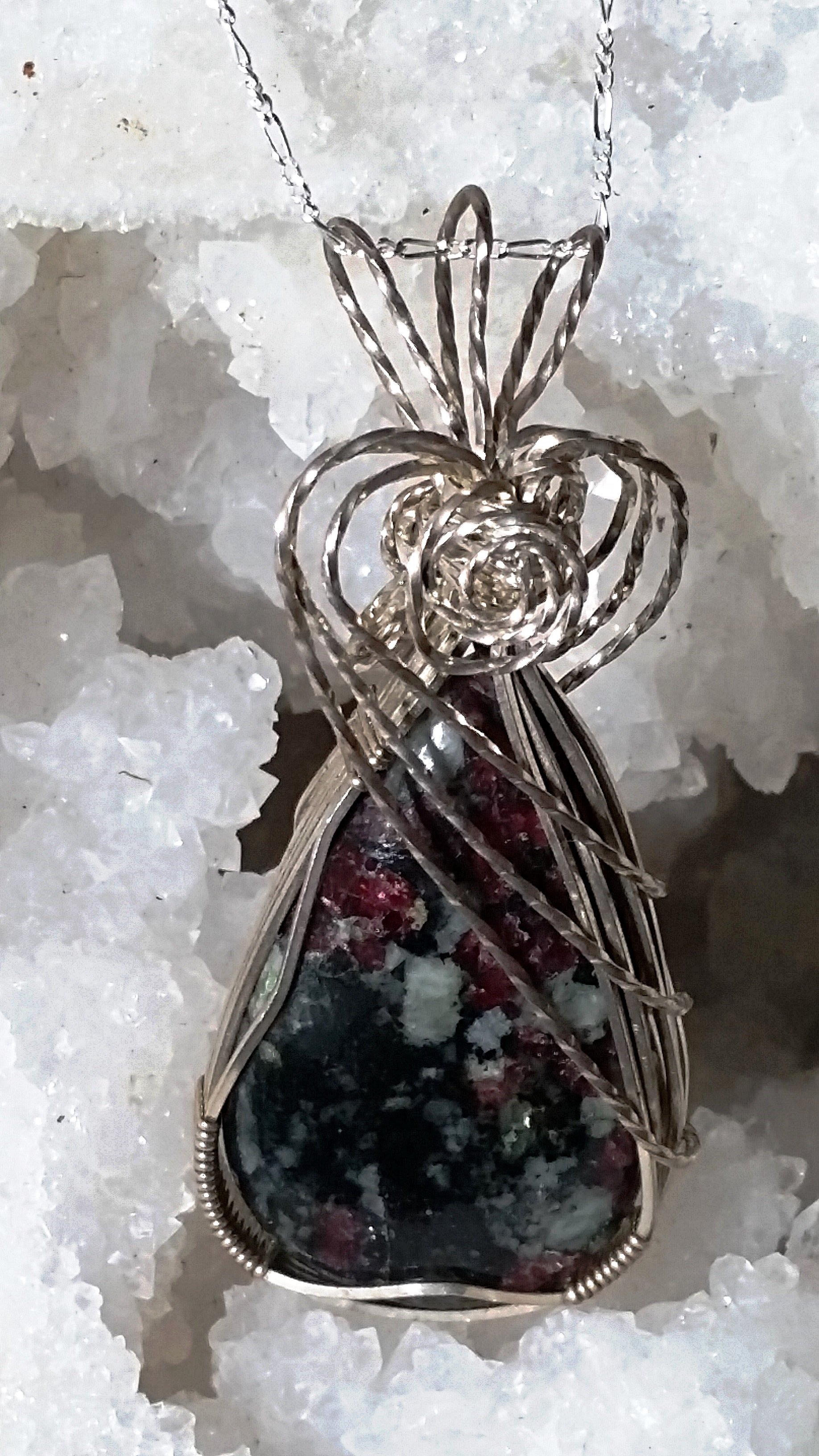 Eudialyte Pendant for Discovering Life Purpose & Emotional Healing