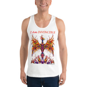 I Am INVINCIBLE Phoenix Tank Top