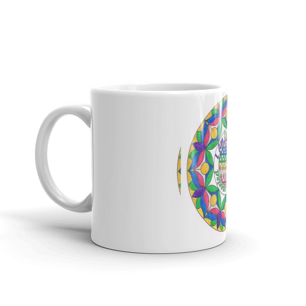 Your special I Am CONNECTED Flower of Life mug super-charges all that you place in it... drinks, flowers, soup, knickknacks, and more!