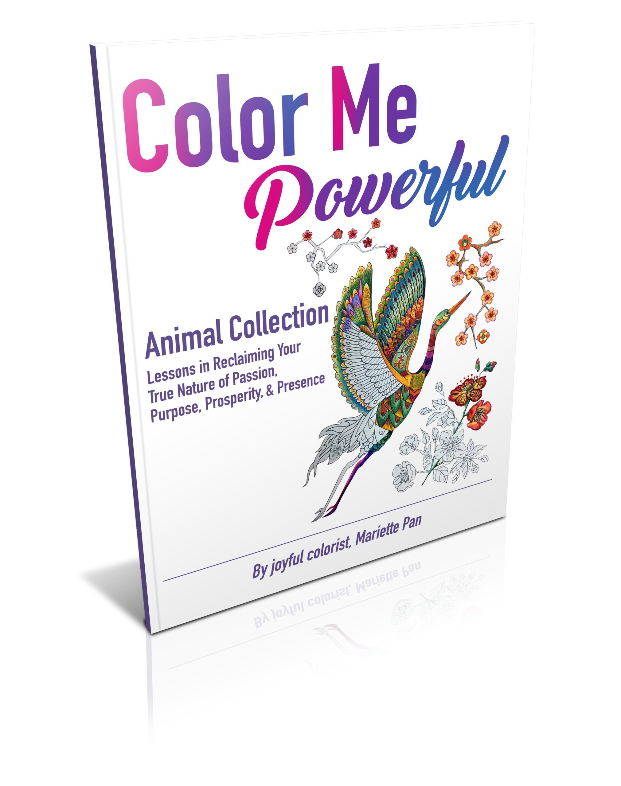 Color Me Powerful Animal Collection Downloadable Book