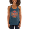 I Am POWER Women's Racerback Mandala Tank - Image 17