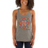 I Am POWER Women's Racerback Mandala Tank - Image 7
