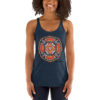 I Am POWER Women's Racerback Mandala Tank - Image 6