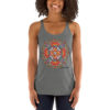 I Am POWER Women's Racerback Mandala Tank - Image 5