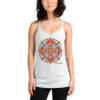I Am POWER Women's Racerback Mandala Tank - Image 2