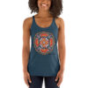 I Am POWER Women's Racerback Mandala Tank - Image 4