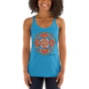 I Am POWER Women's Racerback Mandala Tank - Image 12