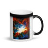 Phoenix Rising Matte Black Magic Mug - Image 2