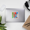 Tranquil Turtle Watercolor Bubble-free Stickers - Image 6