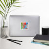 Tranquil Turtle Watercolor Bubble-free Stickers - Image 3